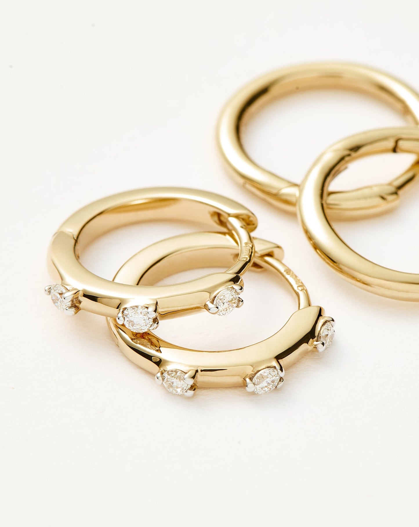 Elegant Hoop Earring Set in Fine Design