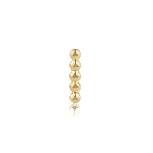 Gold Threaded Stud with Titanium Disc Closure