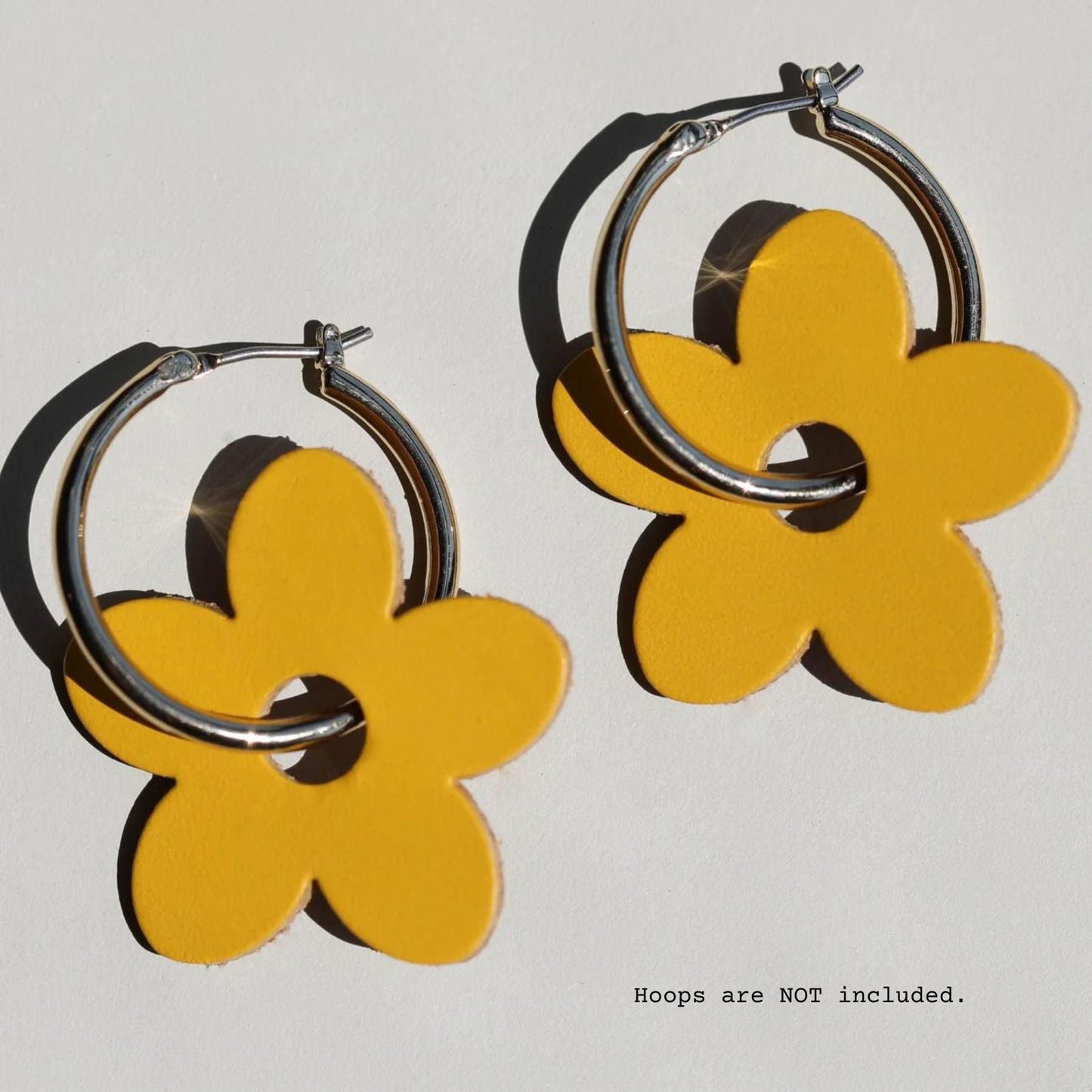 Gold Petal Charms for Jewelry Making