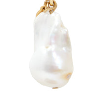 Elegant Baroque Pearl Charm Pendant