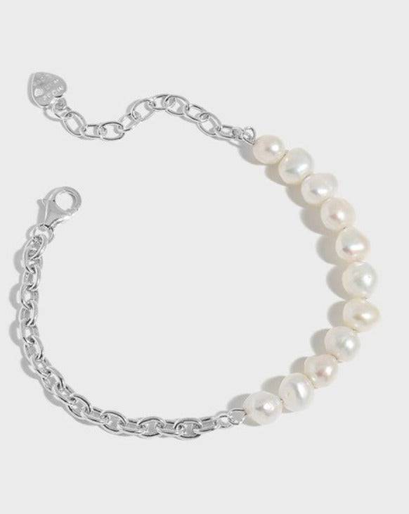 Pearl Beaded Chain Bracelet Design