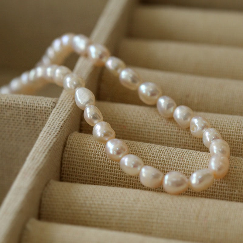 Baroque Pearl Beaded Freshwater Necklace