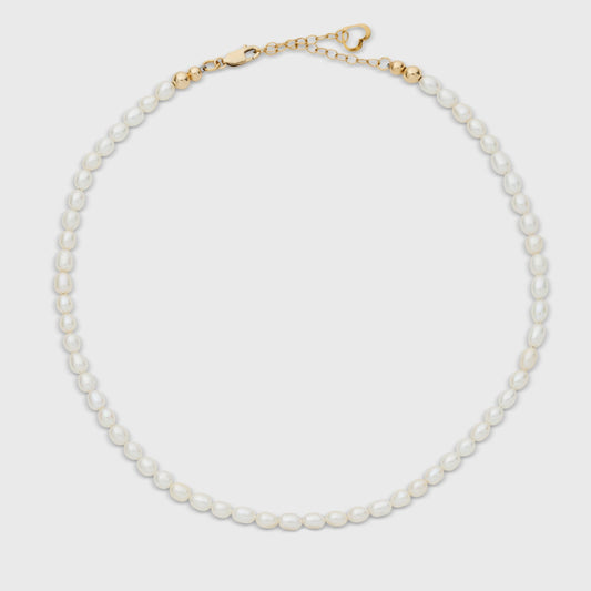 Elegant Pearl Choker Necklace for Chic Style