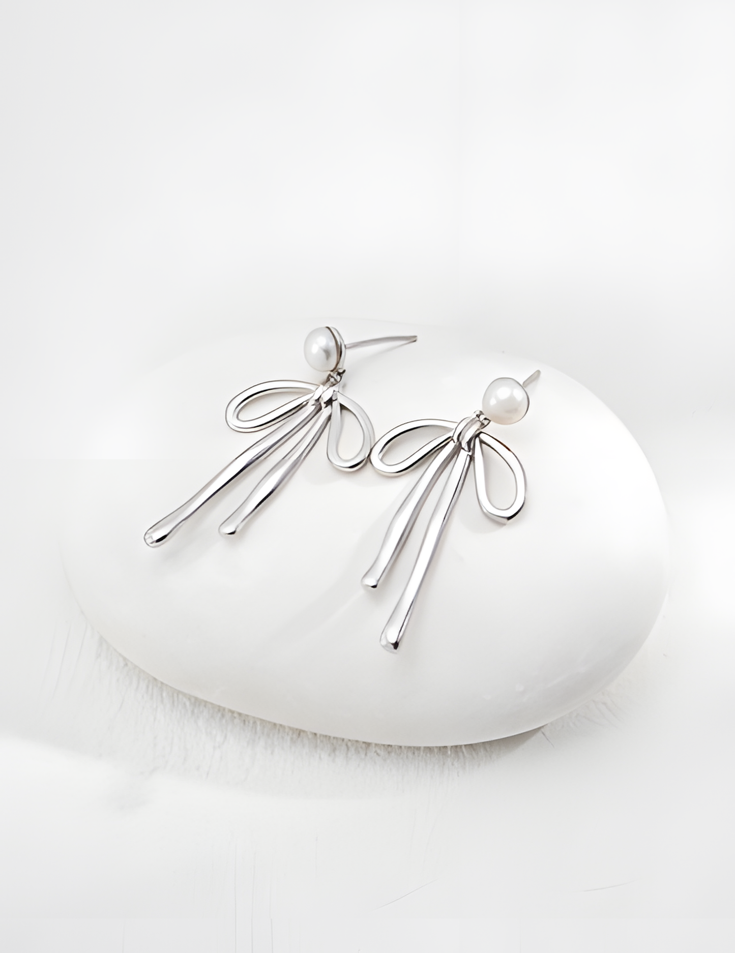 Natural Pearl S925 Silver Earrings