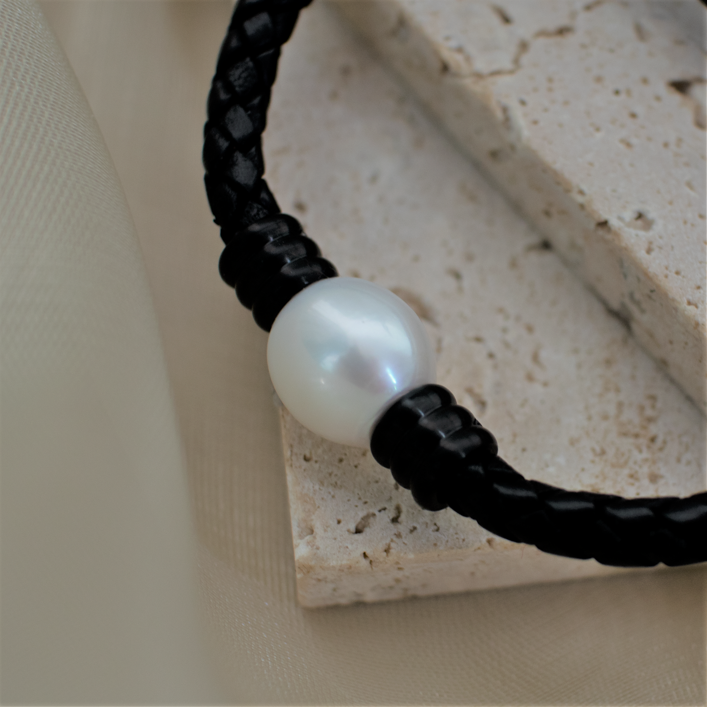 Large Pearl Bracelet in 12 to 13 Millimeters