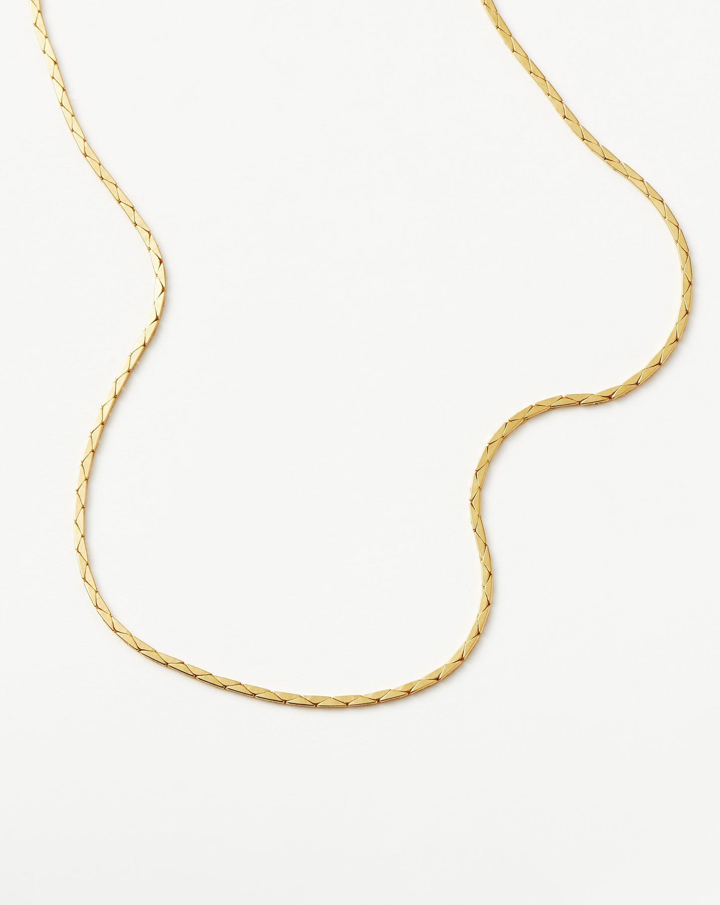 18k Gold Plated Cobra Snake Chain Choker