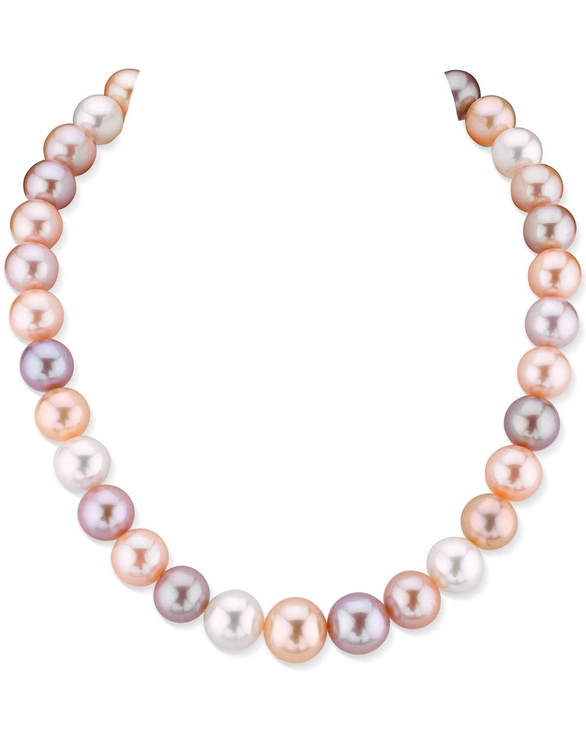 Multicolor Freshwater Pearl Necklace 11.5-12.5mm Size