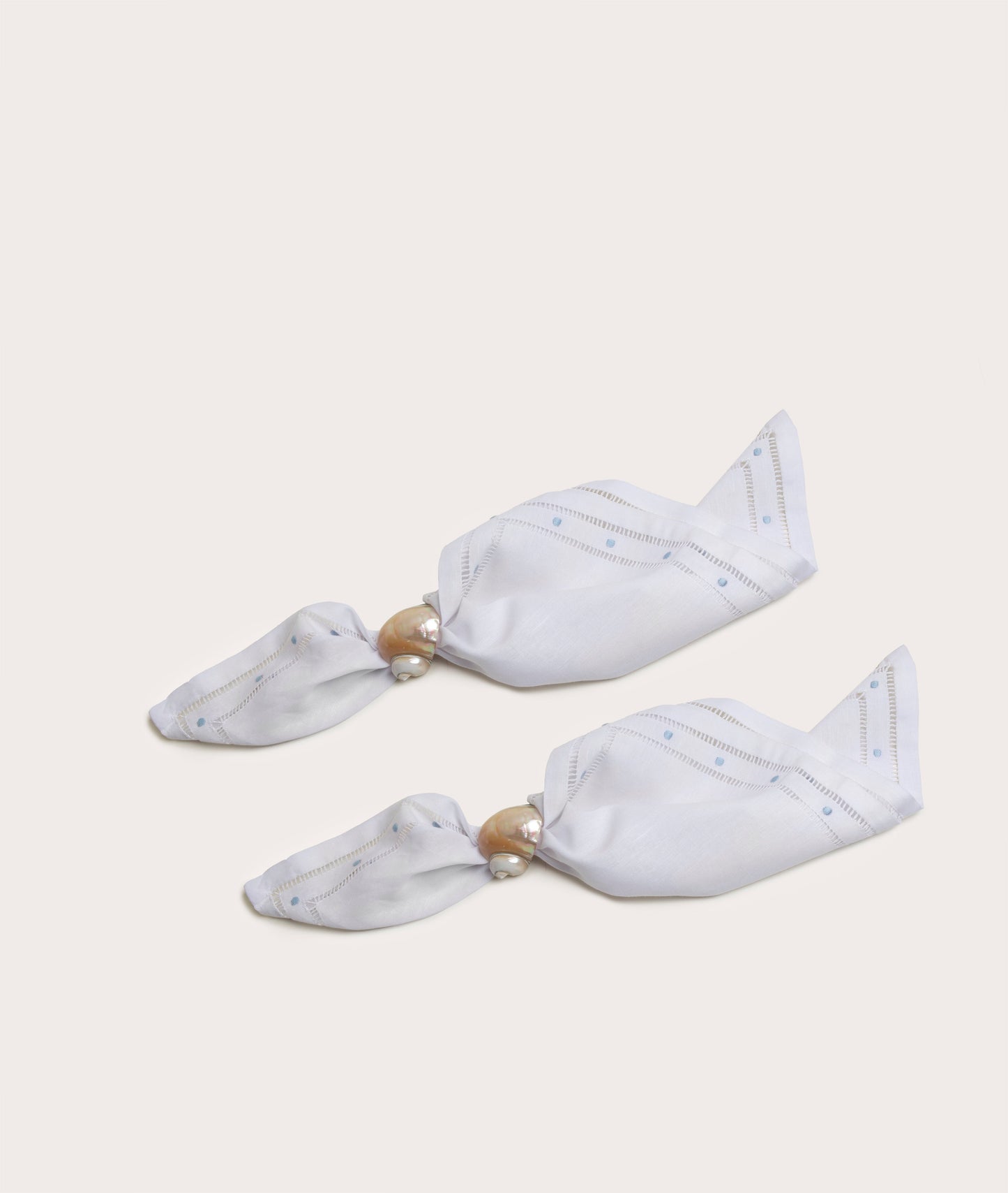 Shell Napkin Rings for Elegant Table Settings