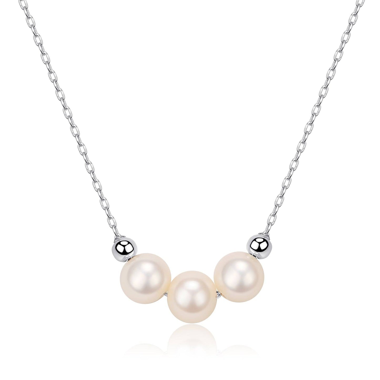 Freshwater Pearl Necklace with 6-7mm Drops