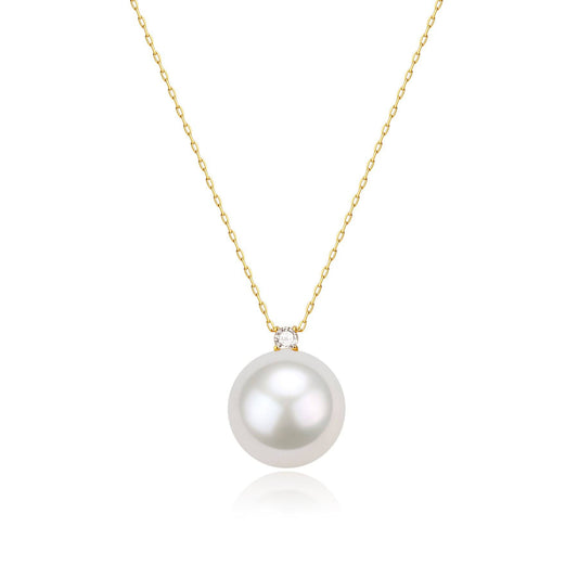 Freshwater Pearl Necklace with Sasha Design