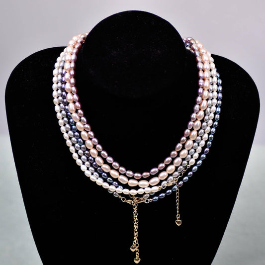 Multicolor Freshwater Pearl Necklace for Women