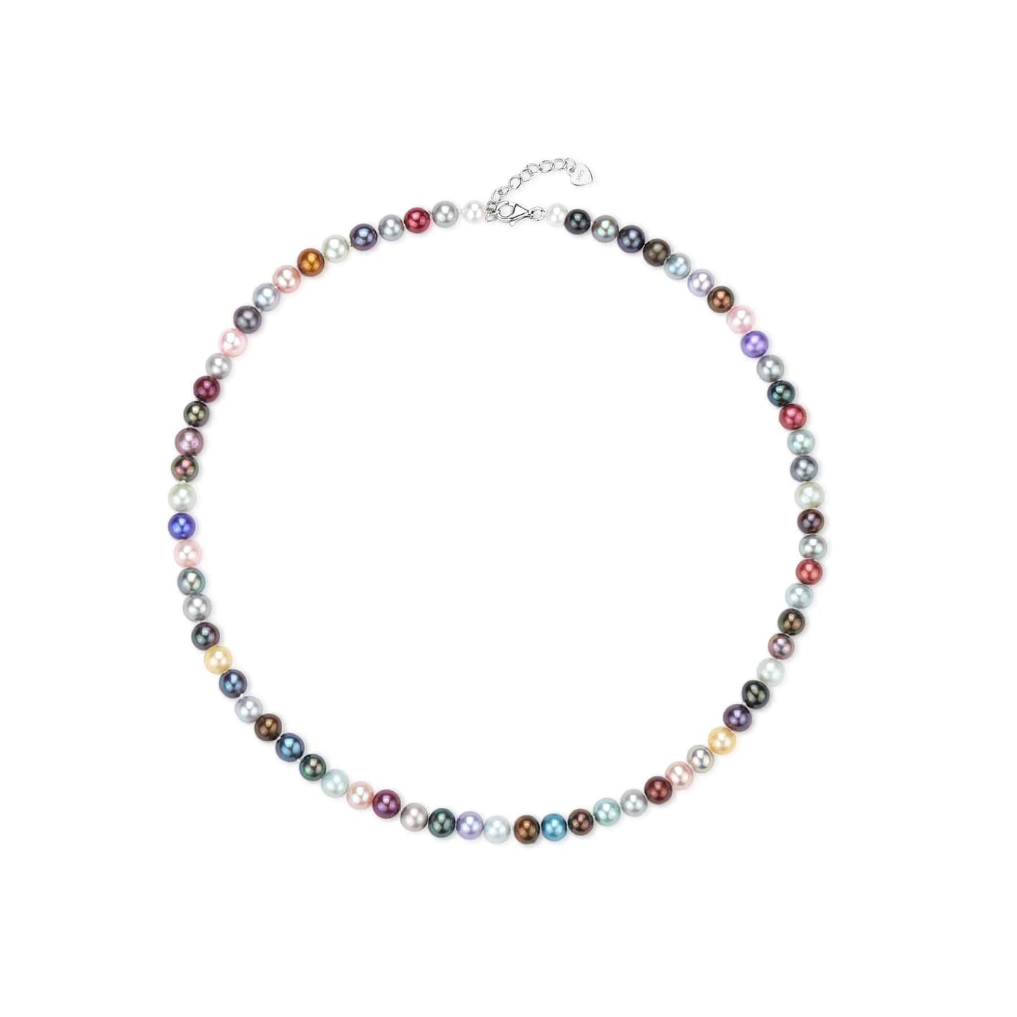 Multicolour Dyed Freshwater Pearl Necklace