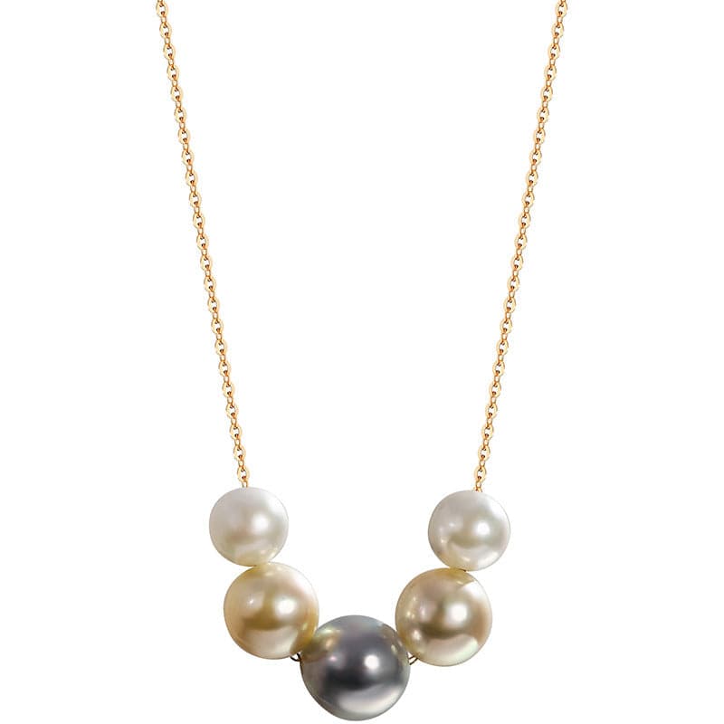 Seawater Pearls Elegant Necklace Design