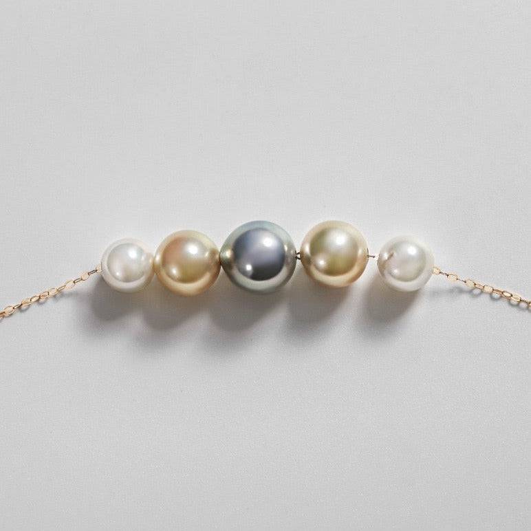 Seawater Pearls Elegant Necklace Design