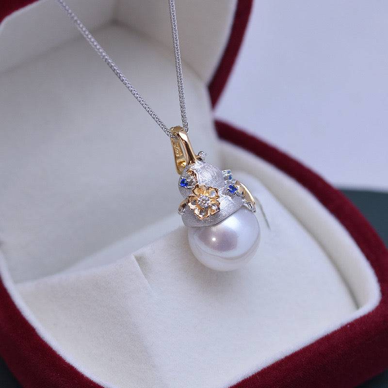 Edison Pearl Necklace in 12 to 13mm Size