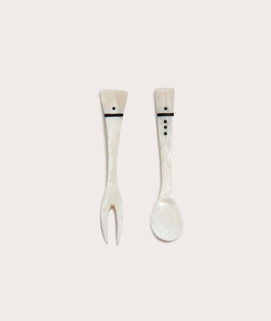 Set of Spoon and Pick Utensils