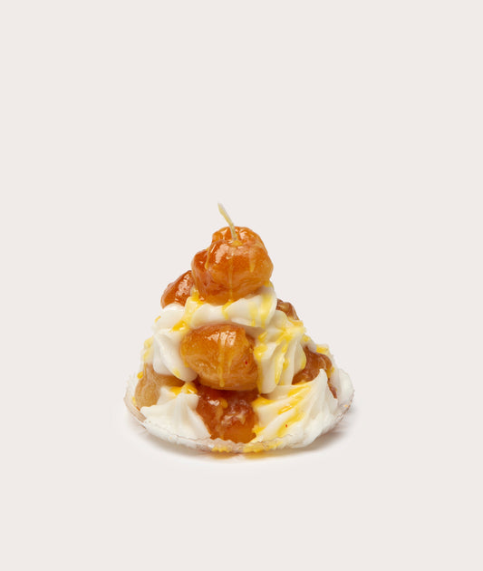 Candle in Croquembouche Style Design