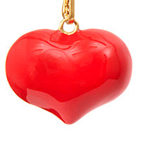 Colorful Enamel Heart Charm Accessory