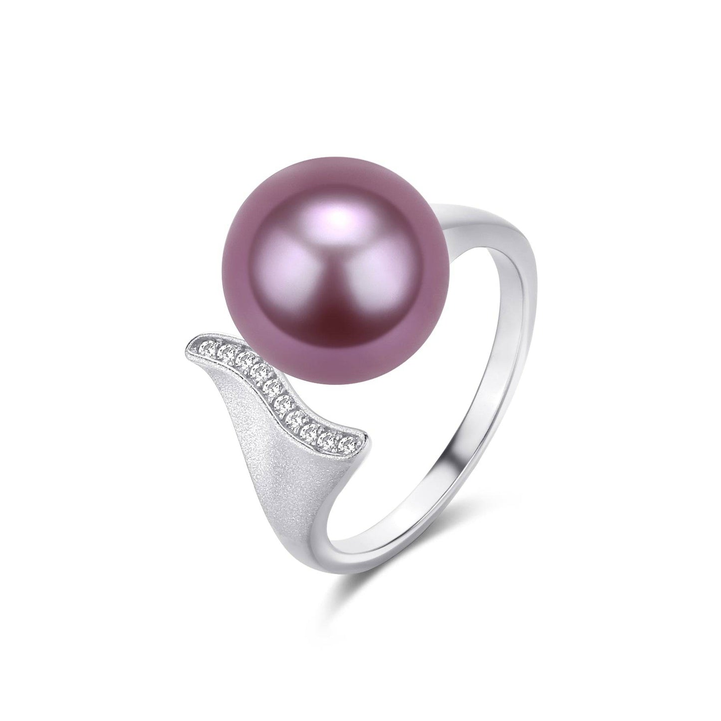 Freshwater Pearl Mermaid Ring in 10-11mm Size