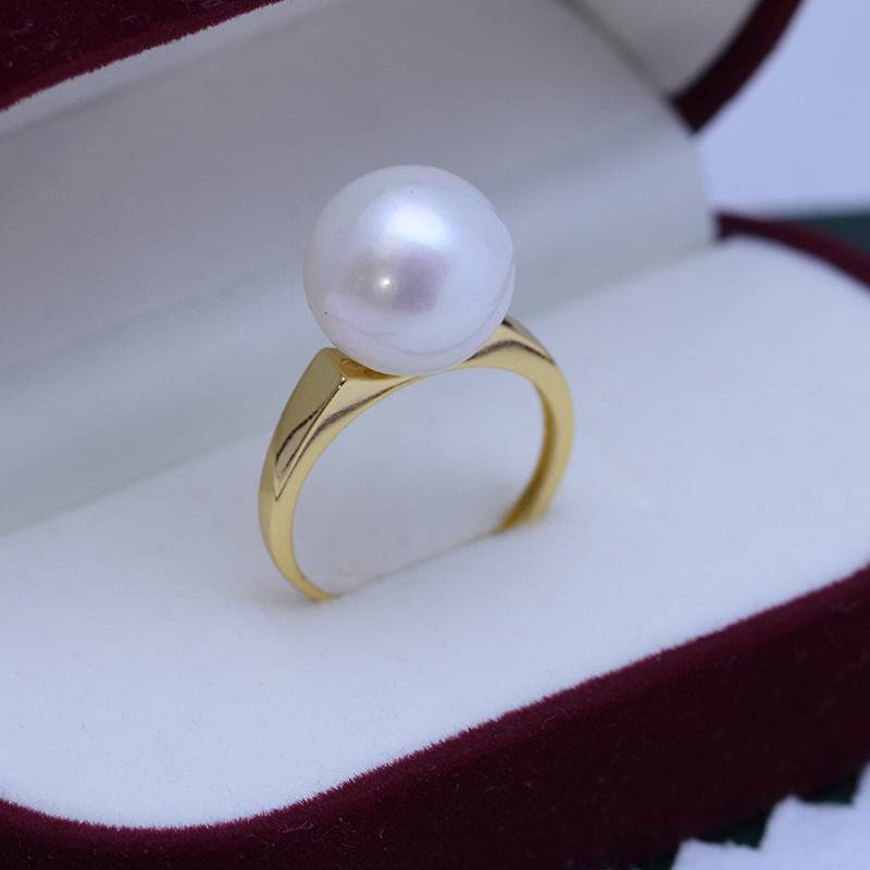 Freshwater Pearl Simple Modern Style Ring