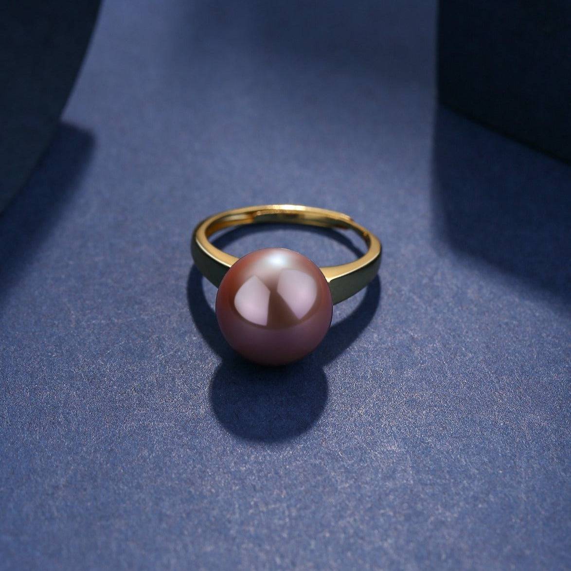 Freshwater Pearl Simple Modern Style Ring