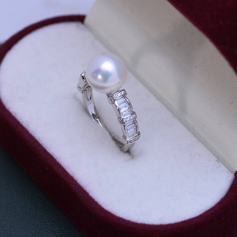 Freshwater Pearl Ring in Elegant Design