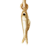 Sardine Charm in Silver Design