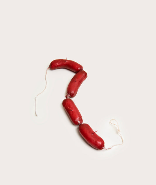 Sausage Link Shaped Decorative Candle