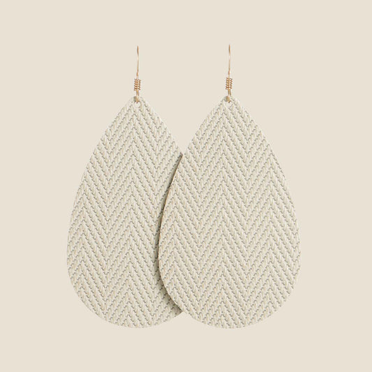 Elegant Soft Pearl Teardrop Earrings