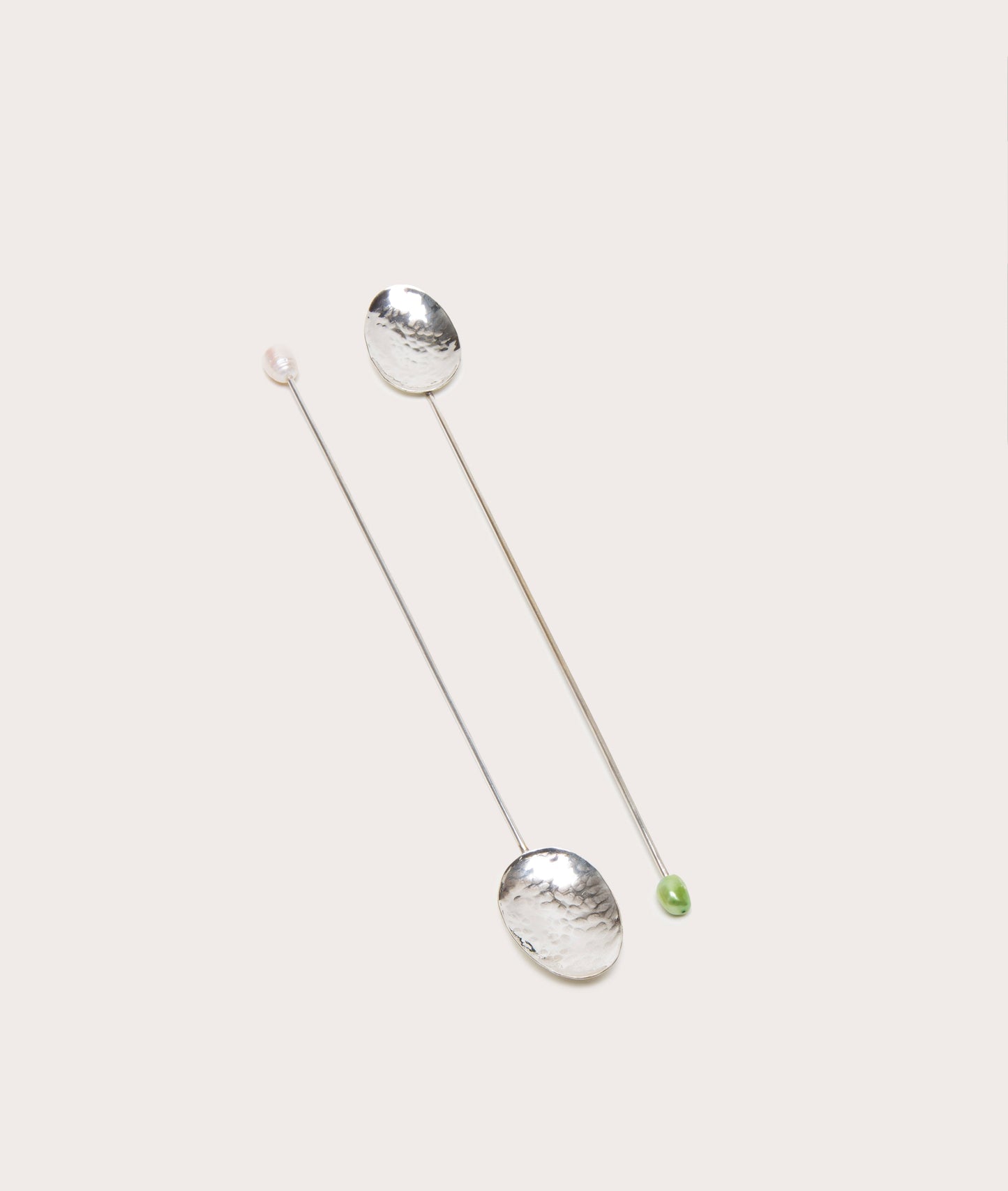 Elegant Pearl Iced Tea Spoon for Serving