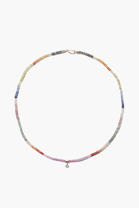 Madagascar Necklace with 14k Sapphire Mix