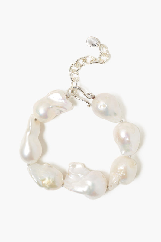 Baroque Pearl Stretch Bracelet for Everyday Wear