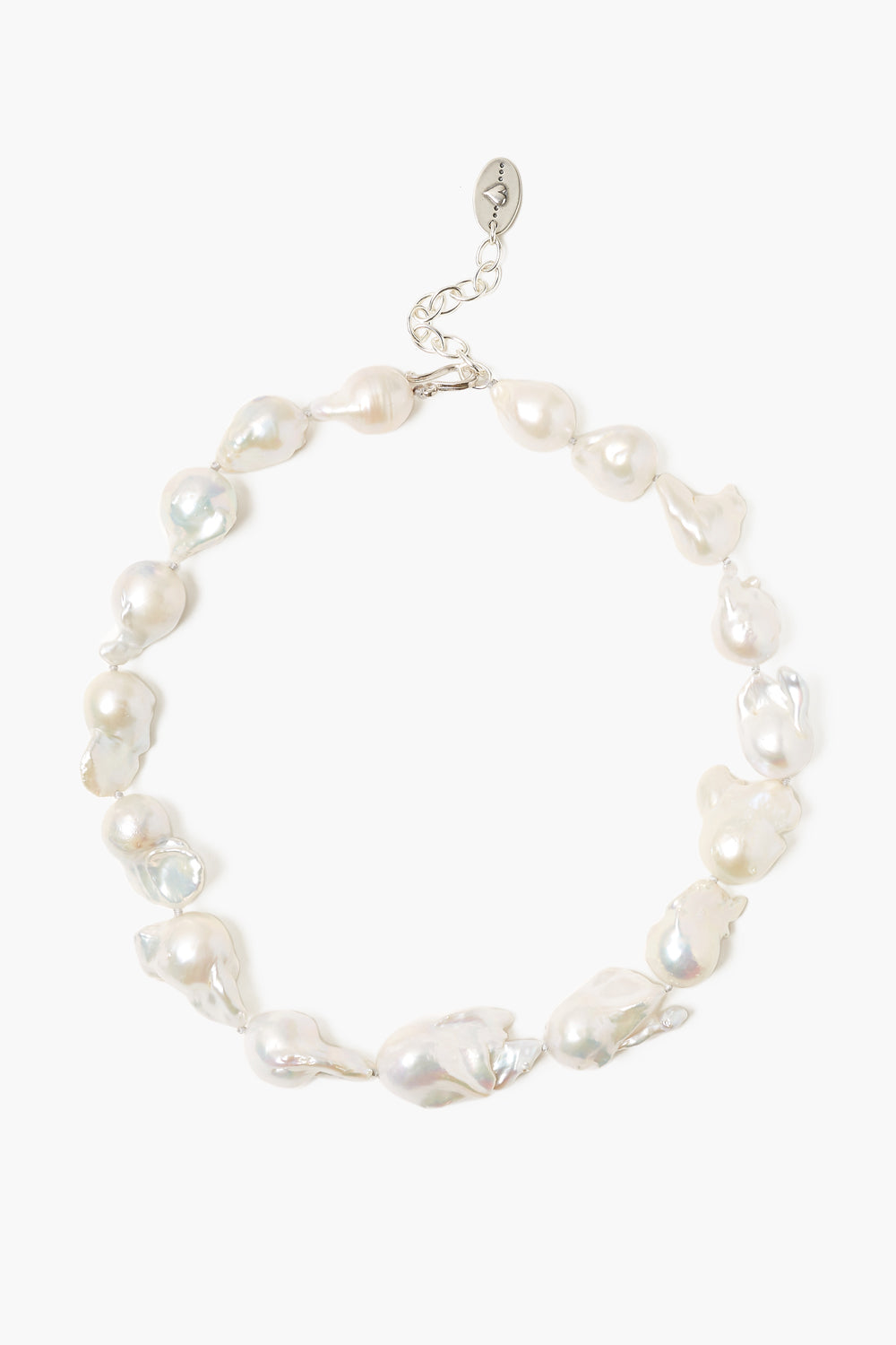 Baroque Pearl Collar Necklace