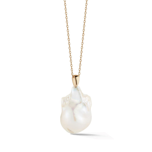 Baroque Pearl Necklace in 14kt