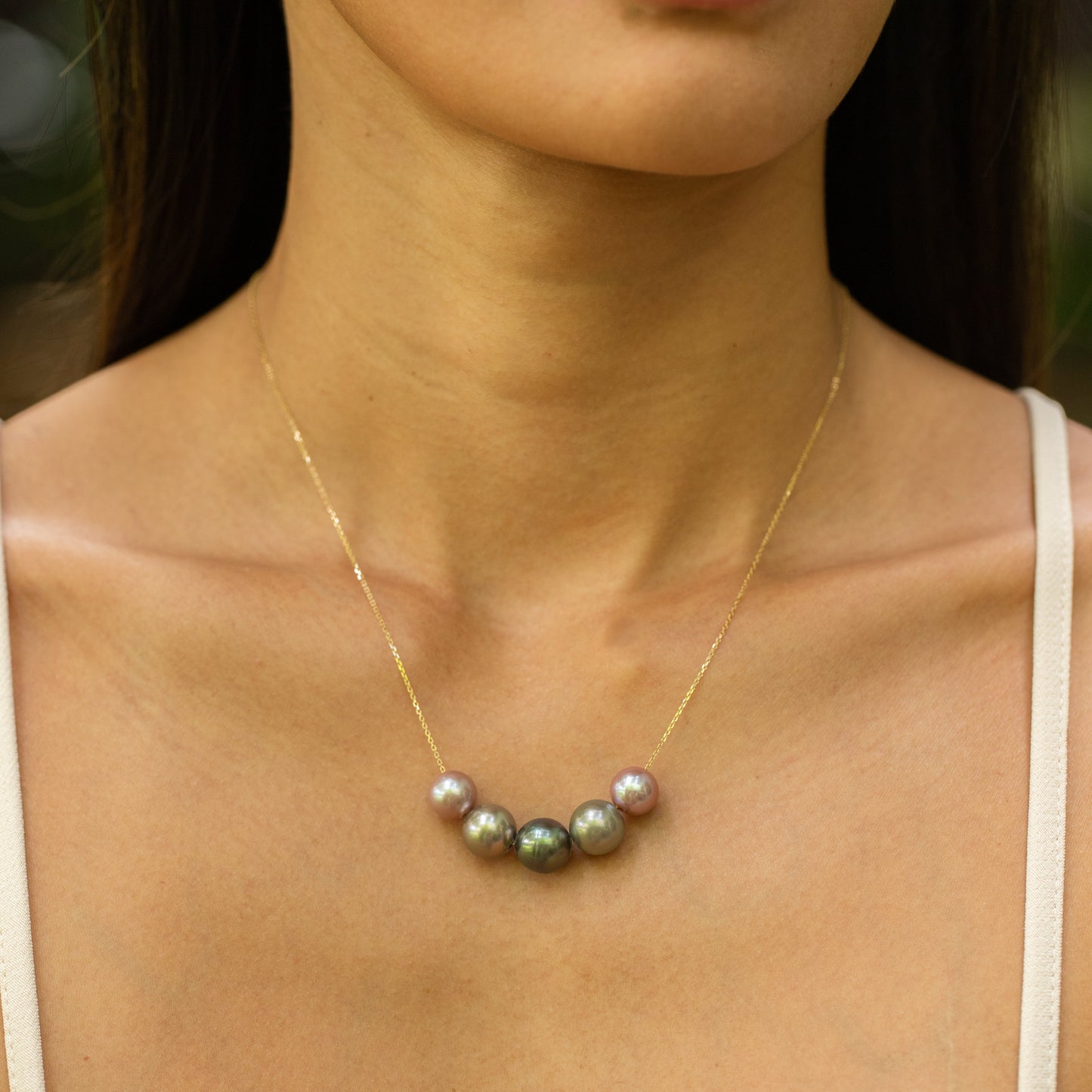 Bali Pearl Virgo Necklace