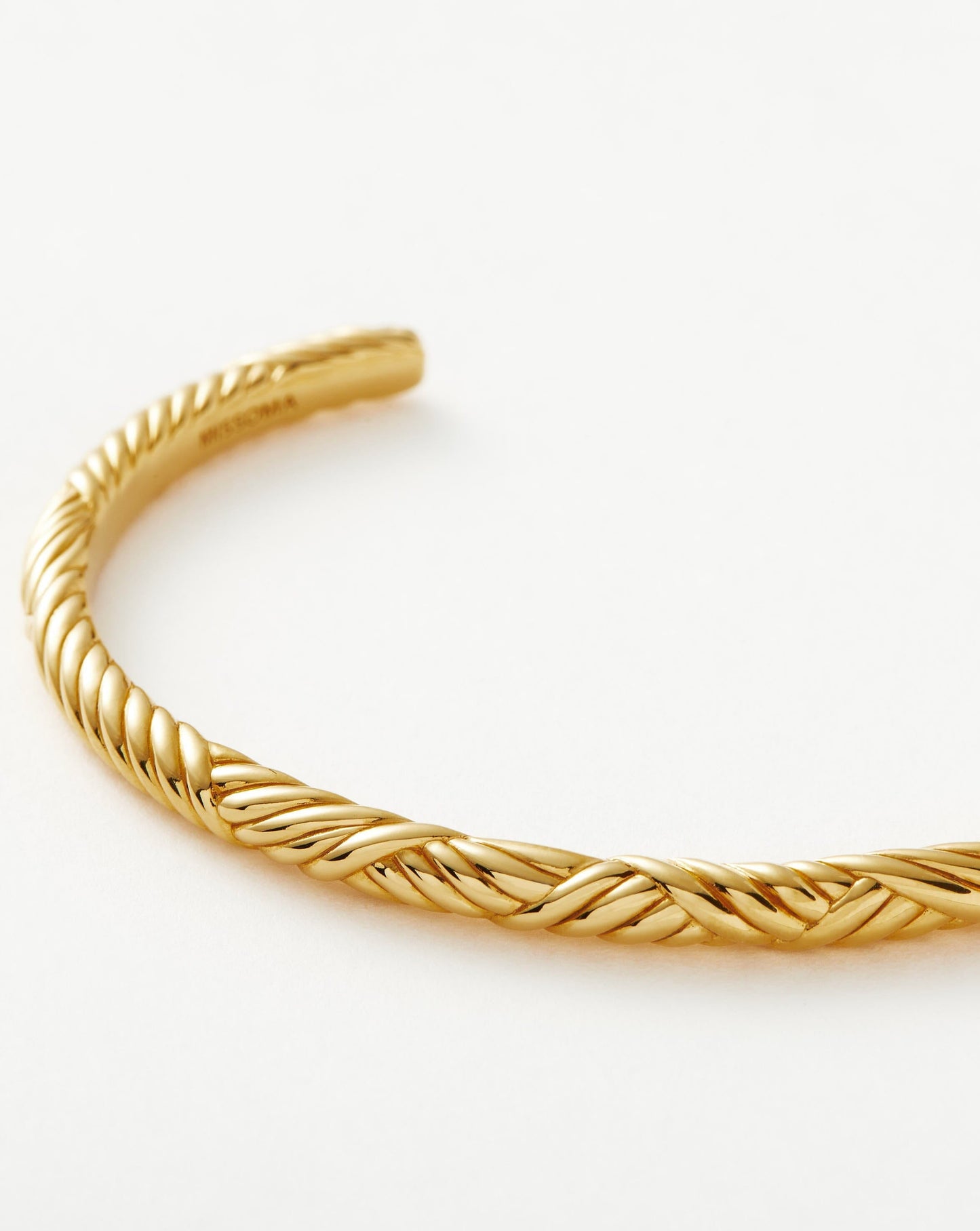 Wavy Ridge Cuff Bracelet in Stylish Design