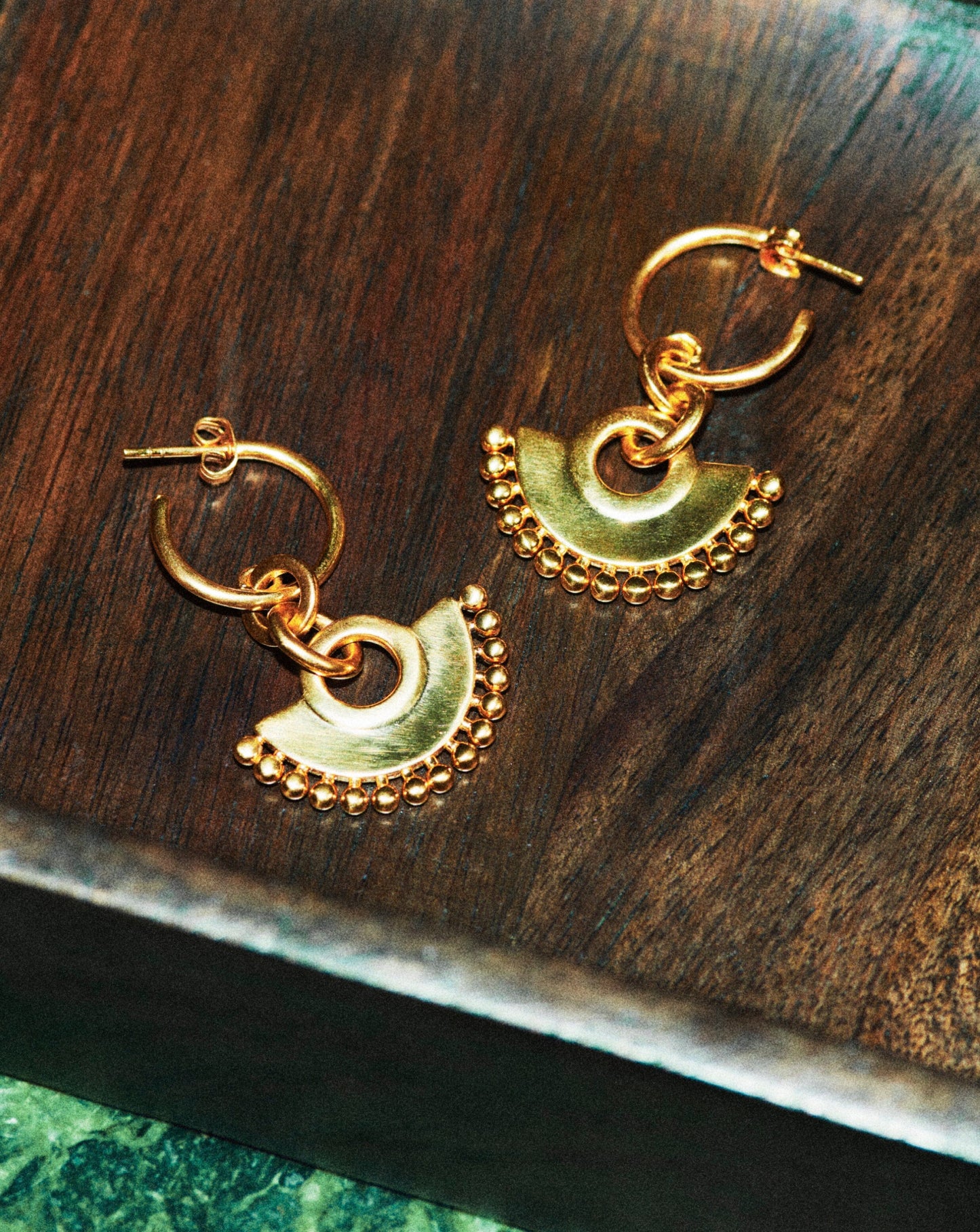 Chandelier Hoop Earrings