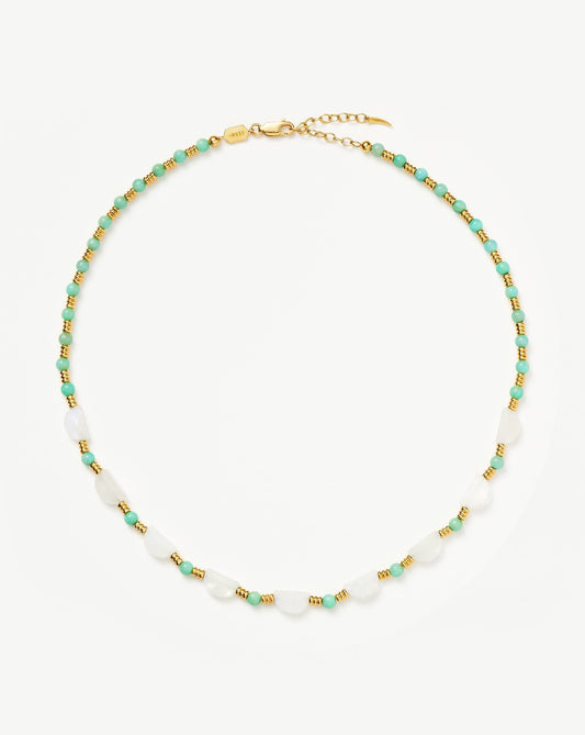 Gemstone Beaded Choker Necklace Design