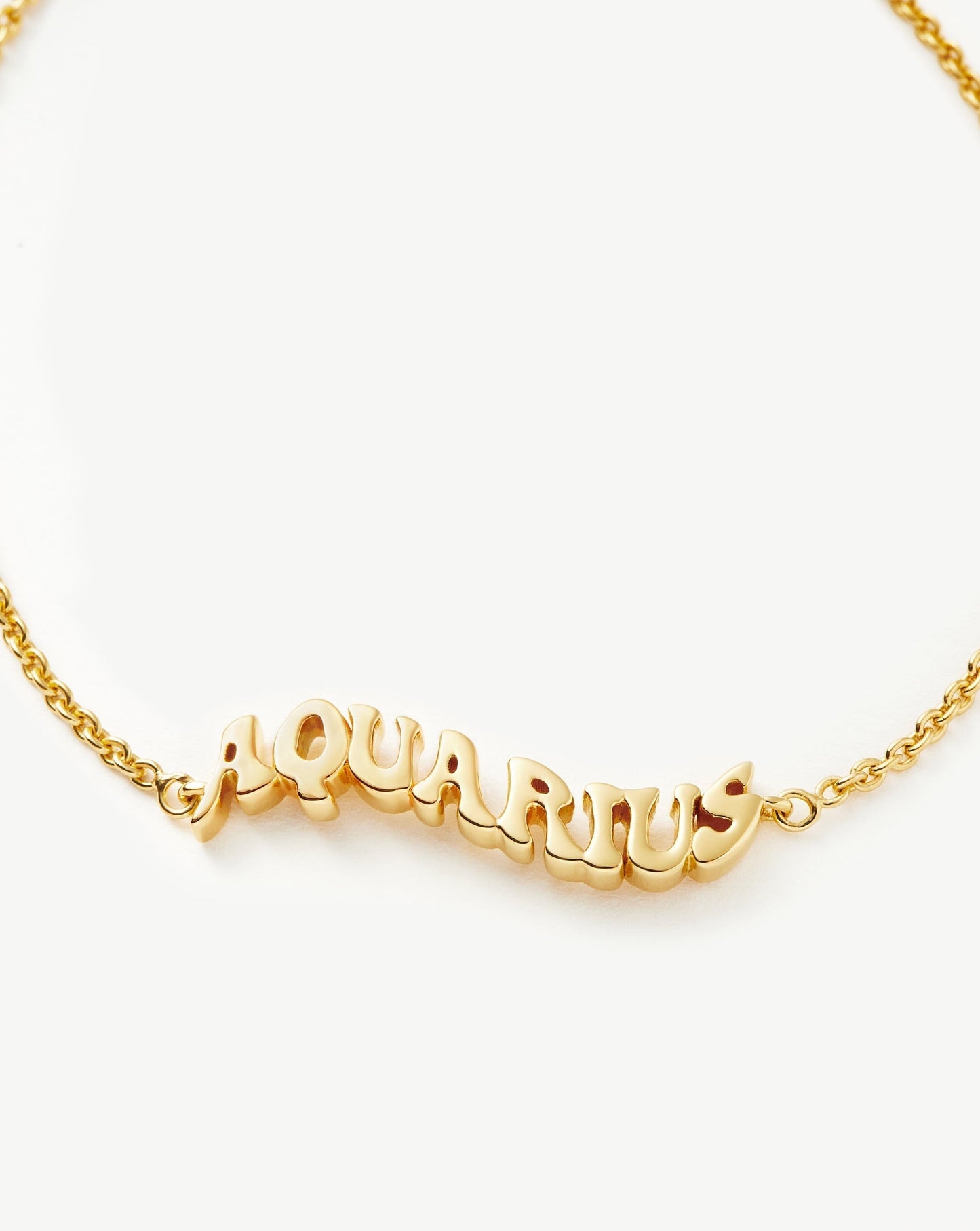 Aquarius Zodiac Bracelet