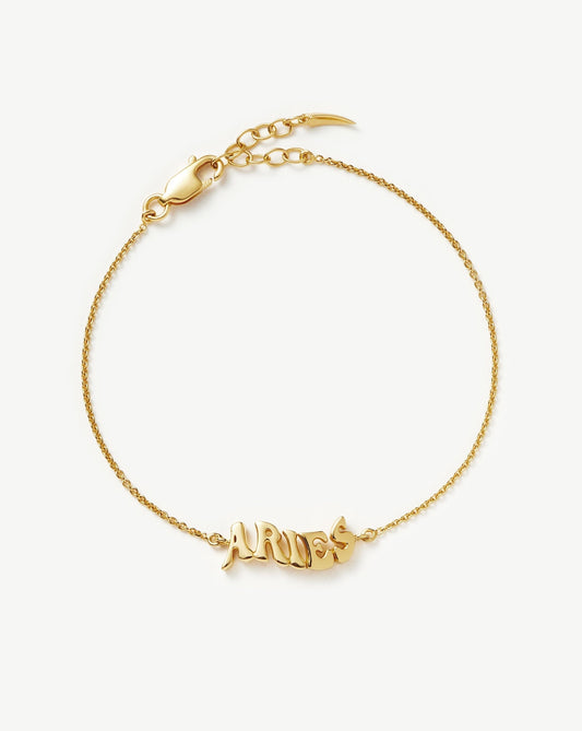 Aries Zodiac Bracelet