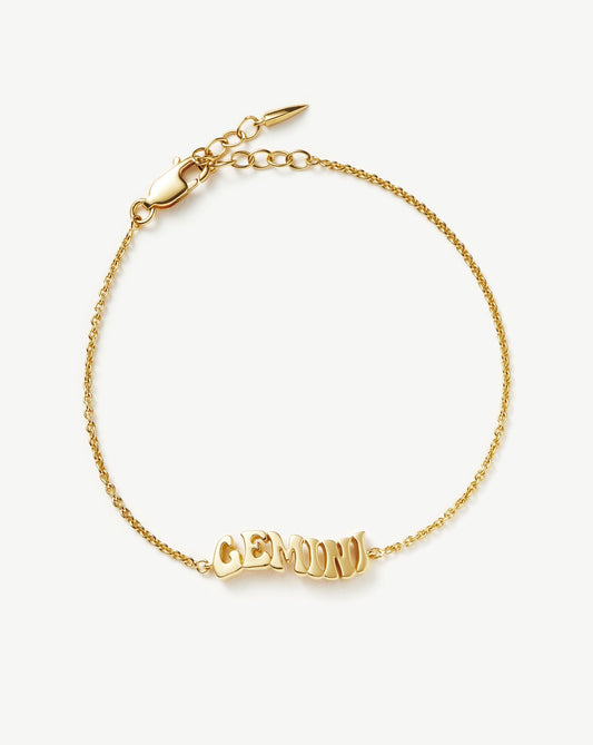 Gemini Zodiac Bracelet